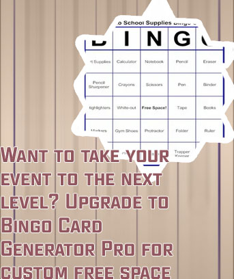 Bingo creator
