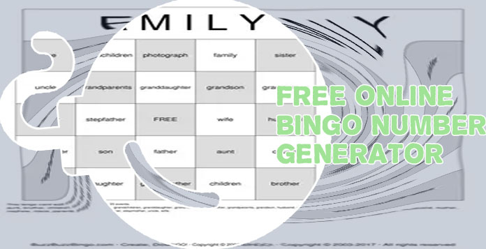 Family bingo online