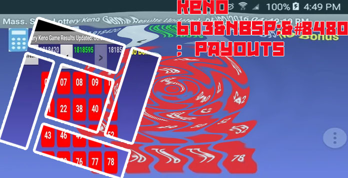 Lotto keno result