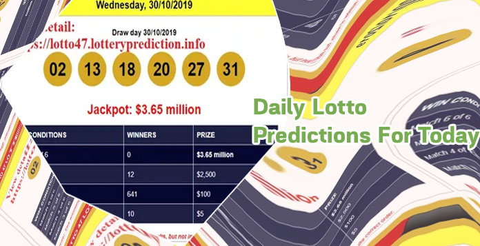 Prediction for daily lotto
